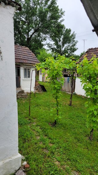 Valcea intravilan 1.900 mp cu casa si utilitati, 2 deschideri